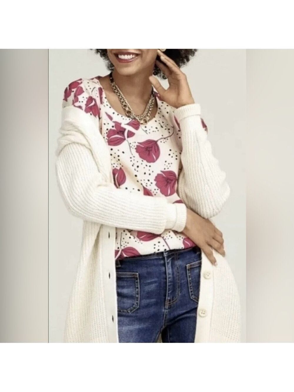 Cabi Women’s Boxy Top Shirt Blouse Was $90 Size: XS